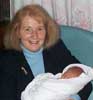 Daisy with Auntie Hazel